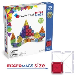 Magnetischer Bausatz microMAGS Deluxe Set 70 Teile