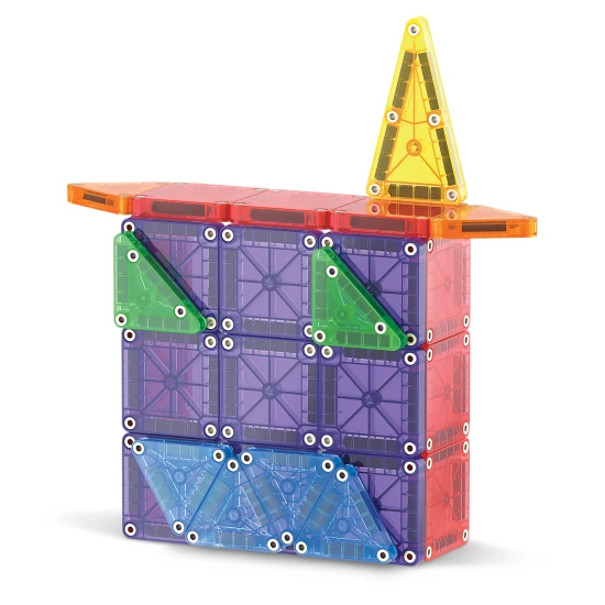 Ein riesiger magnetischer MAGNA-TILES-Bausatz für unterwegs.