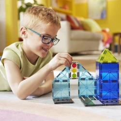 MAGNA-TILES Magnetisches Bauset Police Patrol und Fire Rescue