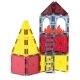 MAGNA-TILES Feuerwehr-Magnetbausatz – Kinder-Feuerwehrauto, Feuerwehrfigur und Feuerelemente