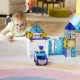 MAGNA-TILES® Polizeistation Magnet-Bausatz – Kinder-Polizeistation mit Lichtern und Figuren