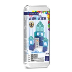 Magnetbausatz microMAGS Winter Wonderland Travel Set 26 Teile