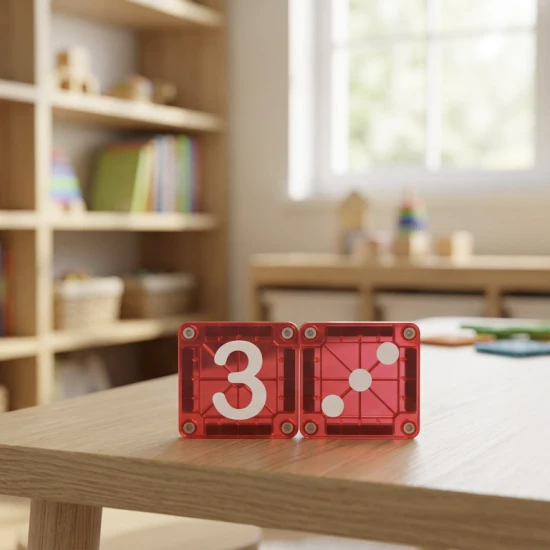 Spielerisches Lernen von Mathematik mit MAGNA-Tiles