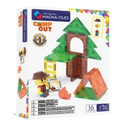 Magnetische Bausteine Camp Out 16 Teile