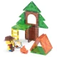 Magnetische Bausteine Camp Out 16 Teile