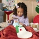 AGNA-TILES microMAGS Gingerbread House Travel Set – magnetisches Bauset mit 24 Teilen für Kinder ab 3 Jahren