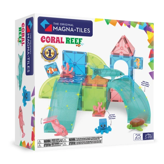 Magnetische Bausteine Coral Reef 25 Teile