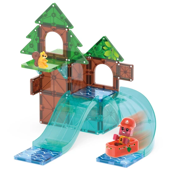 Magnetische Bausteine Raging Rapids 27 Teile