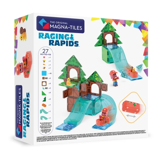 Magnetische Bausteine Raging Rapids 27 Teile