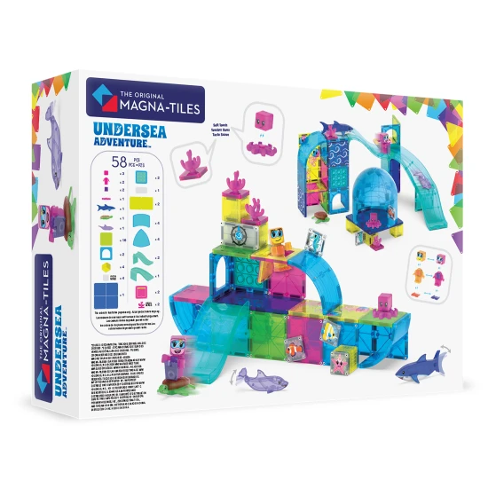 Magnetische Bausteine Undersea Adventure 58 Teile