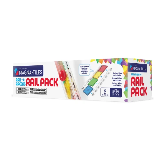 MAGNA-TILES® Rail Racers Rail Pack – erweitere deine Rennstrecke