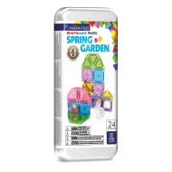 Magnetische Bausteine microMAGS Spring Garden Travel Set 24 Teile