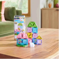 Magnetische Bausteine microMAGS Spring Garden Travel Set 24 Teile