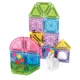 MAGNA-TILES microMAGS Spring Garden 24-teiliges magnetisches Bauset, perfekt für unterwegs