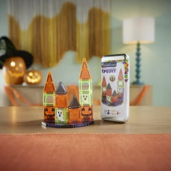 Magnetisches Bauset microMAGS Spooky Travel Set 24 Teile