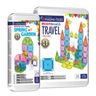 MAGNA-TILES microMAGS Travel Set Spring Garden und Travel Set Deluxe