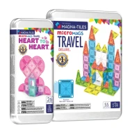 MAGNA-TILES microMAGS Travel Set Heart to Heart und Travel Set Deluxe