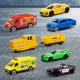 Super City Garage mit 6 Fahrzeugen und Zug – Majorette MJ2009001