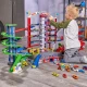 Super City Garage mit 6 Fahrzeugen und Zug – Majorette MJ2009001