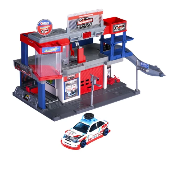 Japan Series Tuning-Garage mit Auto – Majorette MJ2051033