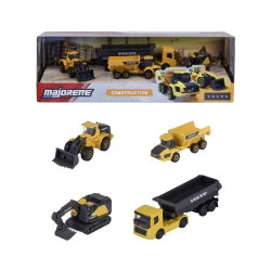 Volvo Edition Geschenkset mit 4 Baufahrzeugen