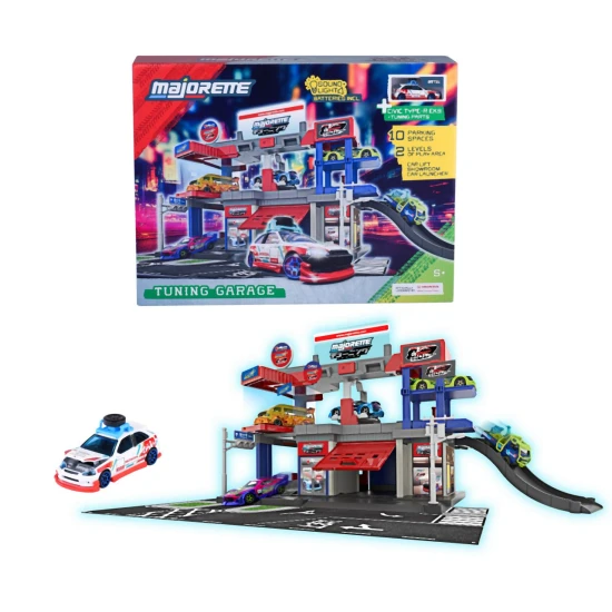 JDM Legends Tuning-Garage mit 1 Auto JDM Legends Tuning-Garage mit 1 Auto – Majorette MJ4108000