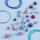 Armband Bastelset blau
