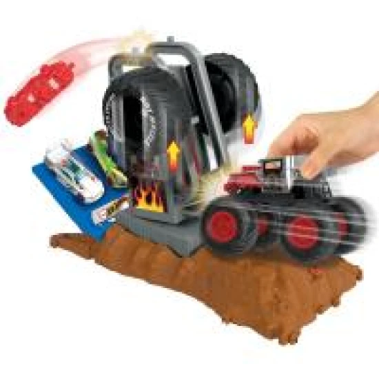 Hot Wheels Monster Trucks Arena Spielset mit Rennherausforderung Hot Wheels Monster Trucks Arena Spielset mit Rennherausforderung