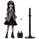 Monster High Wednesday Addams – gotische Modepuppe mit schwarzen Zopfen und Schuluniform
