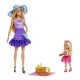 Barbie Puppen Malibu und Chelsea beim Picknick Barbie Puppen Malibu und Chelsea beim Picknick