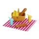 Barbie Puppen Malibu und Chelsea beim Picknick Barbie Puppen Malibu und Chelsea beim Picknick