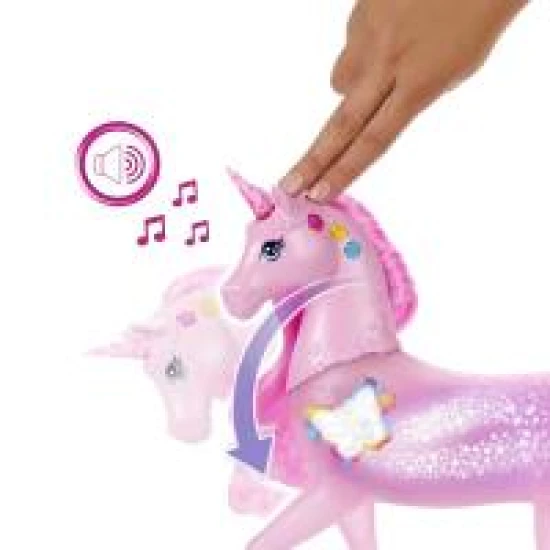 Barbie Zaubereinhorn mit Licht und Sound Barbie Zaubereinhorn mit Licht und Sound