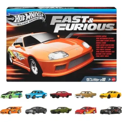 Hot Wheels Mini Autos Fast & Furious 10er Set