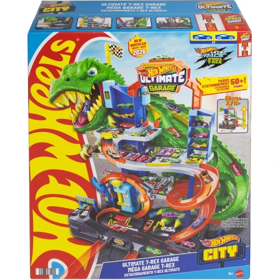Mattel Hot Wheels City ultimative T. Rex Garage 2026 25JHL98