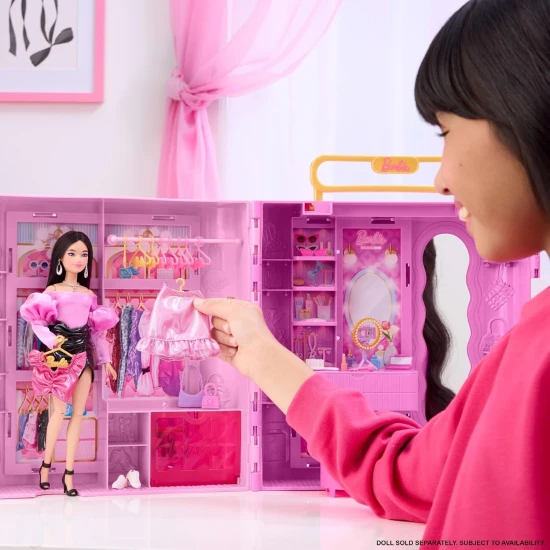 Barbie Deluxe Style Kleiderschrank Mattel Barbie Deluxe Style Kleiderschrank 25JJP01