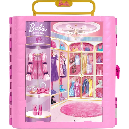 Barbie Deluxe Style Kleiderschrank Mattel Barbie Deluxe Style Kleiderschrank 25JJP01