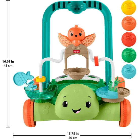 Interaktive Lauflernhilfe Schildkröte Mattel Interaktive Lauflernhilfe Schildkröte 25JKD63