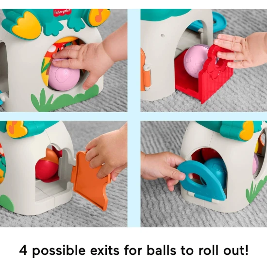 Verspielter Frosch mit Bällen Mattel Verspielter Frosch mit Bällen 25JLB96