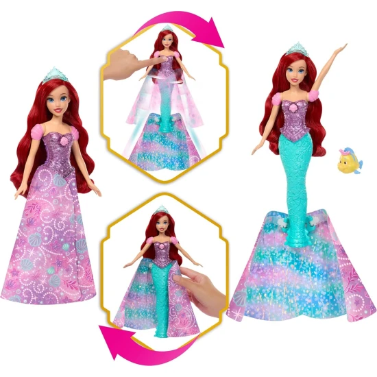 Disney Prinzessin Arielle mit Verwandlung Mattel Disney Prinzessin Arielle mit Verwandlung 25JLK19