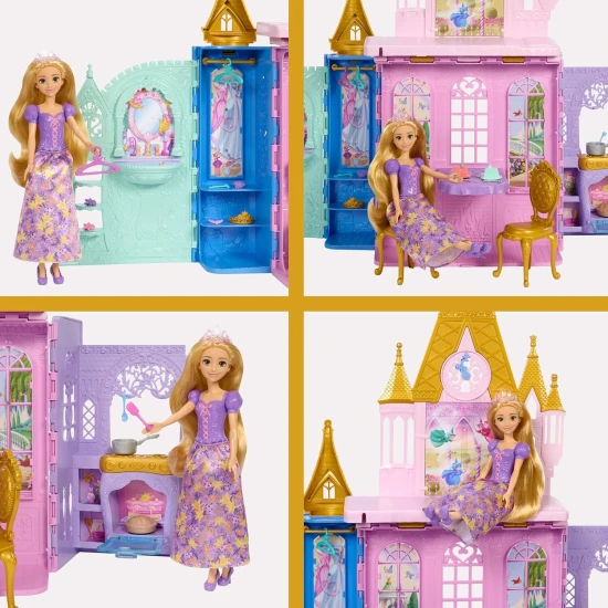 Disney Prinzessinnenschloss mit Puppe Mattel Disney Prinzessinnenschloss mit Puppe 25JLK27