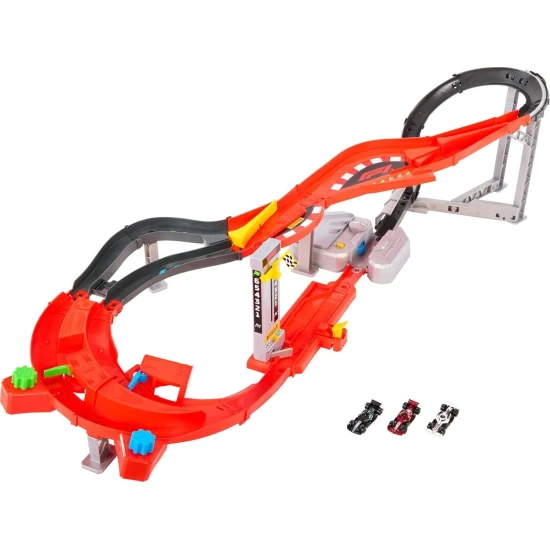 Mattel Hot Wheels Racing Formula 1 Abfahrtsrennstrecke 25JMC90