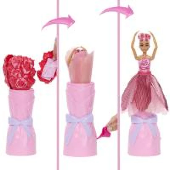 Barbie Petal Pop Blumenüberraschung rote Rose Mattel Barbie Petal Pop Blumenüberraschung rote Rose 25JMF59