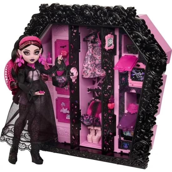 Monster High Skulltimate Secrets Überraschungsschrank mit Draculaura Mattel Monster High Skulltimate Secrets Überraschungsschrank mit Draculaura 25JMG63
