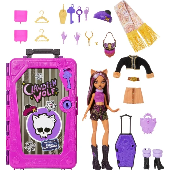 Monster High Skulltimate Secrets Destination Puppe Clawdeen Mattel Monster High Skulltimate Secrets Destination Puppe Clawdeen 25JMG65