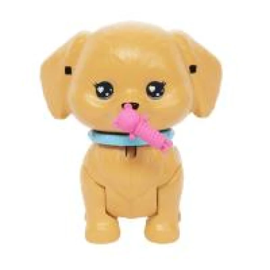 Barbie Puppe mit Hund auf Rollschuhen blond Barbie Puppe mit Hund auf Rollschuhen blond