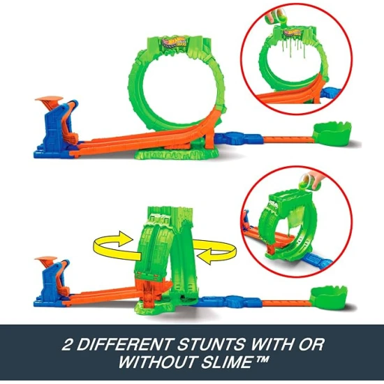 Mattel Hot Wheels Monster Trucks Mutant Chaos Loop Strecke 25JMK91
