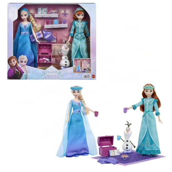 Frozen Puppen Anna und Elsa Pyjamaparty Mattel Frozen Puppen Anna und Elsa Pyjamaparty 25JML08