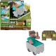 Minecraft Grubenwagen mit Steve Mattel Minecraft Grubenwagen mit Steve 25JMT40