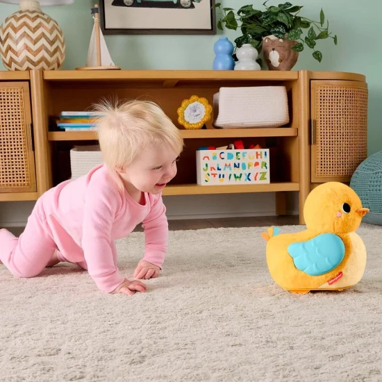 Plüsch Ente zur Krabbelförderung 4in1 Mattel Plüsch Ente zur Krabbelförderung 4in1 25JMX99