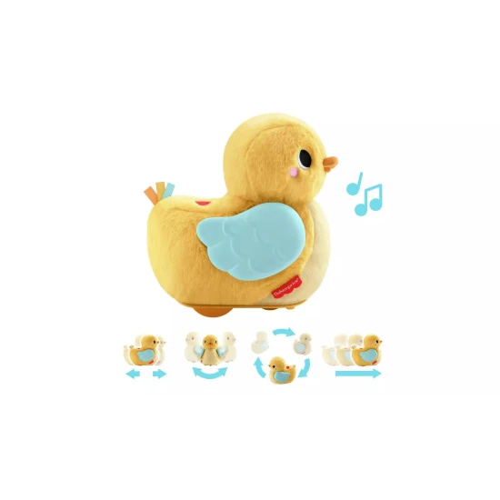 Plüsch Ente zur Krabbelförderung 4in1 Mattel Plüsch Ente zur Krabbelförderung 4in1 25JMX99